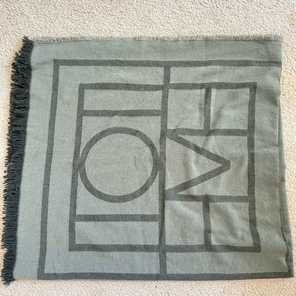 Toteme monogram wool scarf